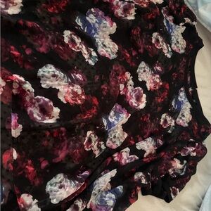 Torrid Sheer Floral Top – Size 4 – New Without Tags